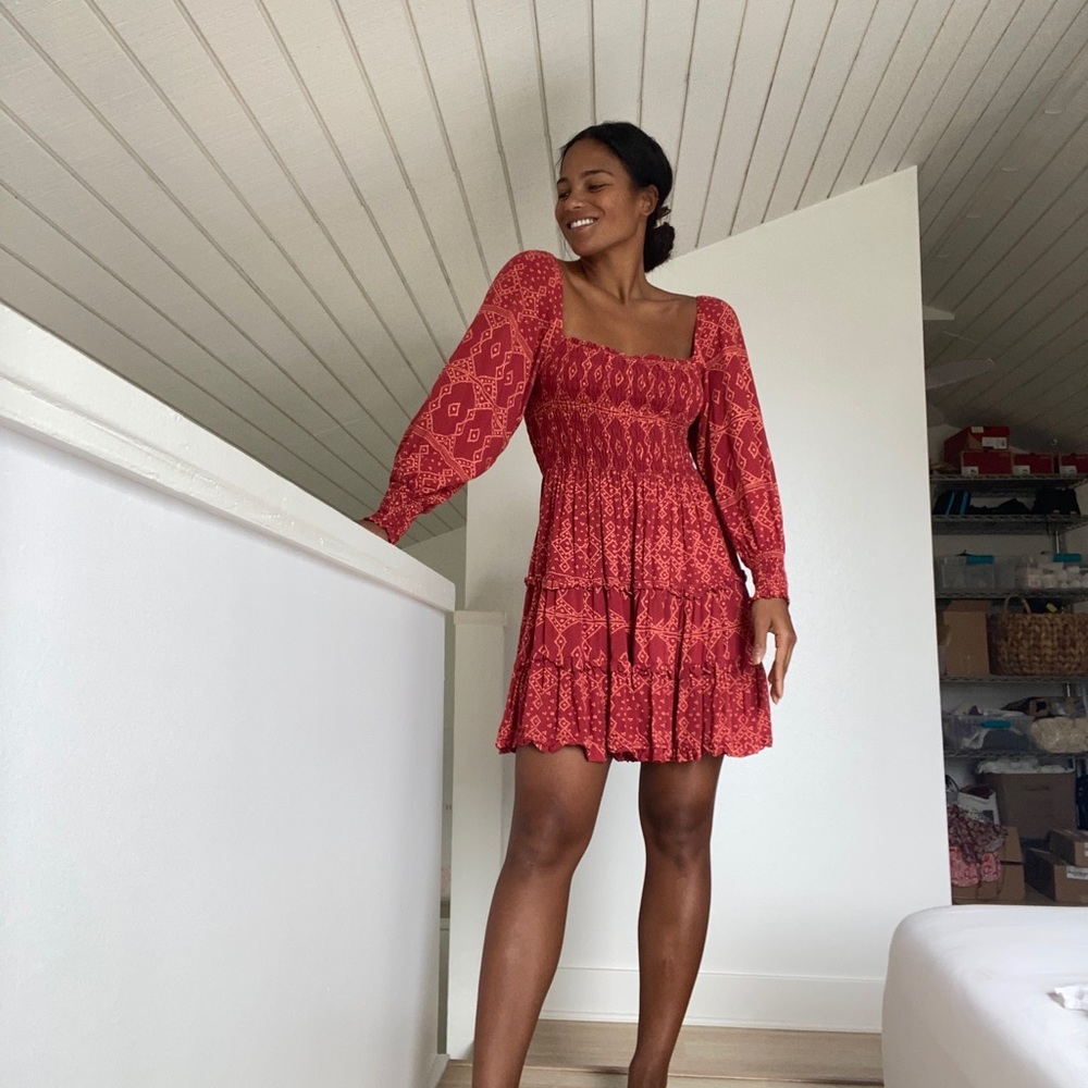 Beach Gold Dress